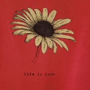 Life Is Good Tops - Life is Good Flower Shirt Sz M Life Is Good Tops - Life is Good Flower Shirt Sz M